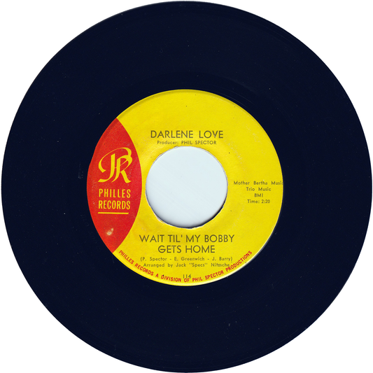 Darlene Love - Wait Til' My Bobby Gets Home / Take It From Me (2nd.press)