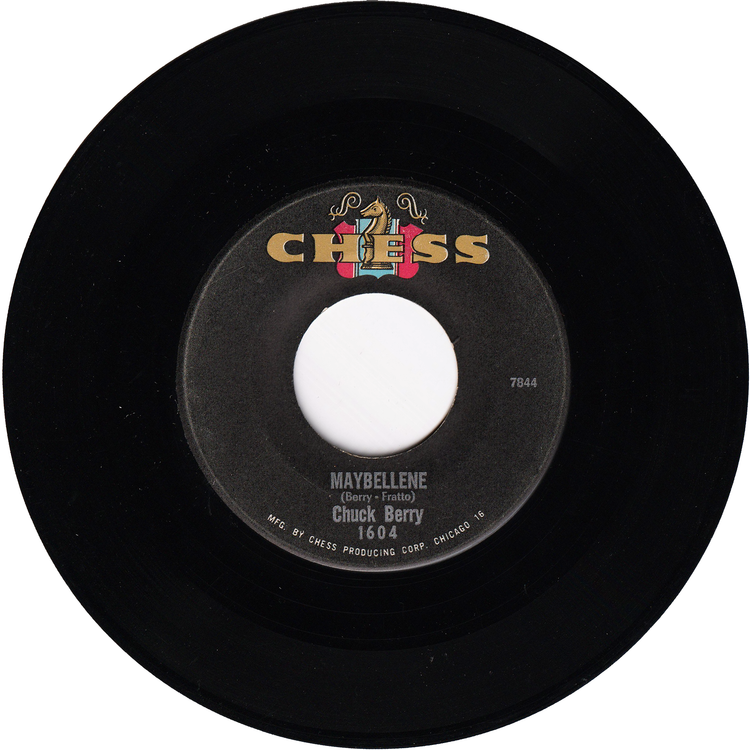 Chuck Berry - Maybellene / Wee Wee Hours (60's press)