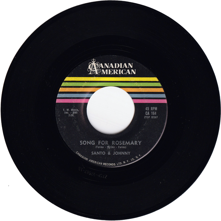 Santo & Johnny - I'll Remember (In The Still Of The Night) / Song For Rosemary