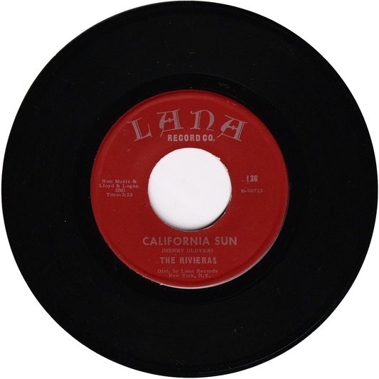 The Rivieras - California Sun / H B Goose Step [60's Re-Issue]