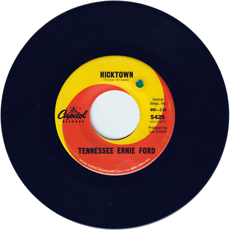 Tennessee Ernie Ford - Sixteen Tons (60's version) / Hicktown