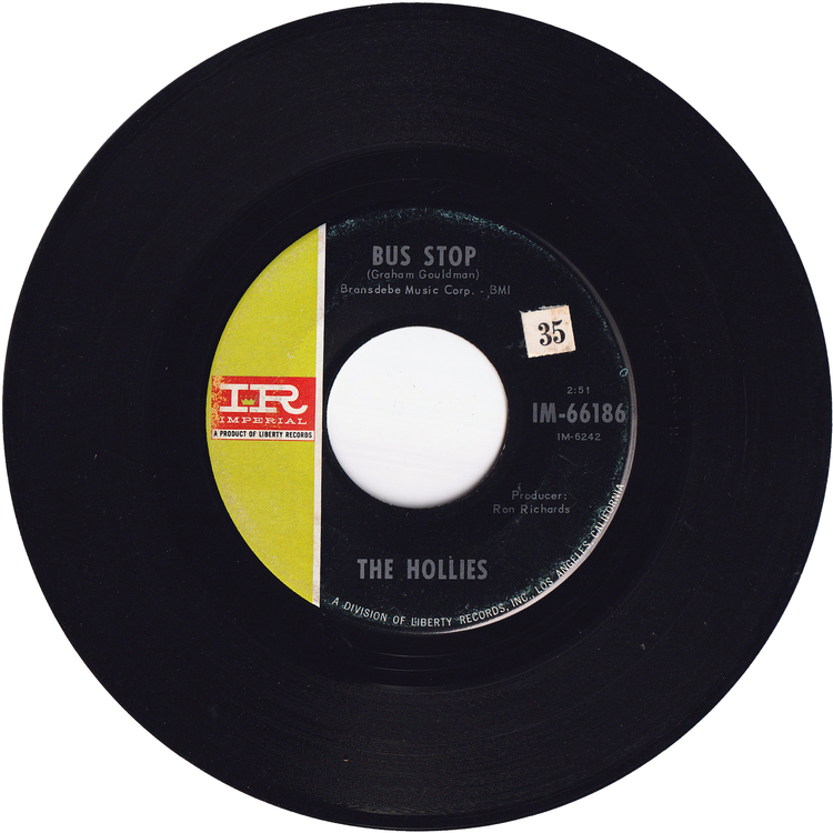 The Hollies - Bus Stop / Don't Run & Hide