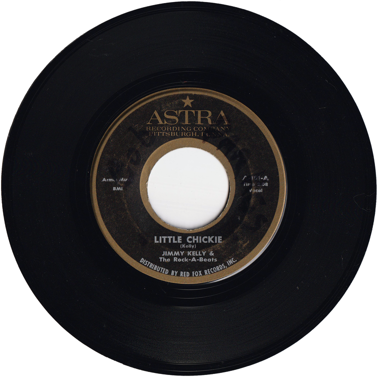 Jimmy Kelly & The Rock-A-Beats - Little Chickie / Bonnie [ASTRA label]