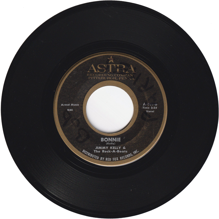 Jimmy Kelly & The Rock-A-Beats - Little Chickie / Bonnie [ASTRA label]