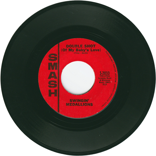 The Swingin' Medallions - Double Shot (of My Baby's Love) / Here It Comes Again