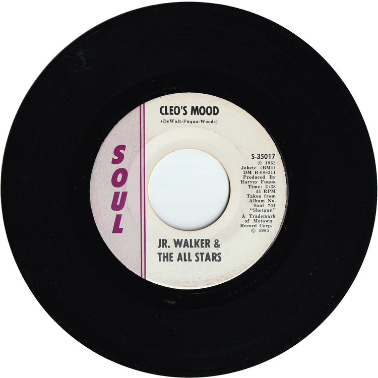 Jr. Walker & All Stars - Baby You Know You Ain't Right / Cleo's Mood