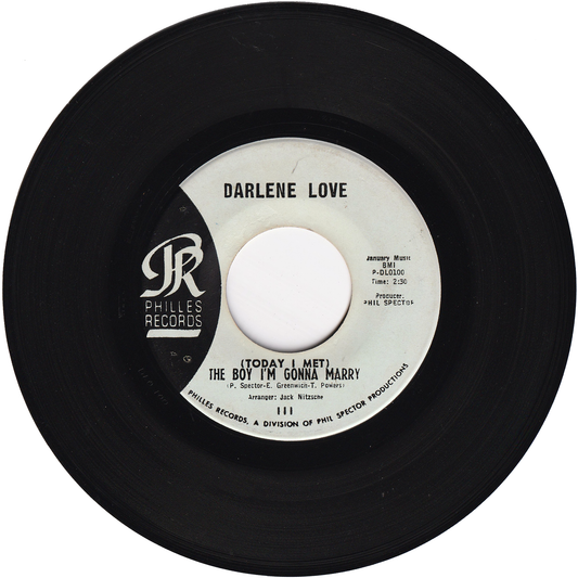 Darlene Love - (Today I Met) The Boy I'm Gonna Marry / Playing For Keeps