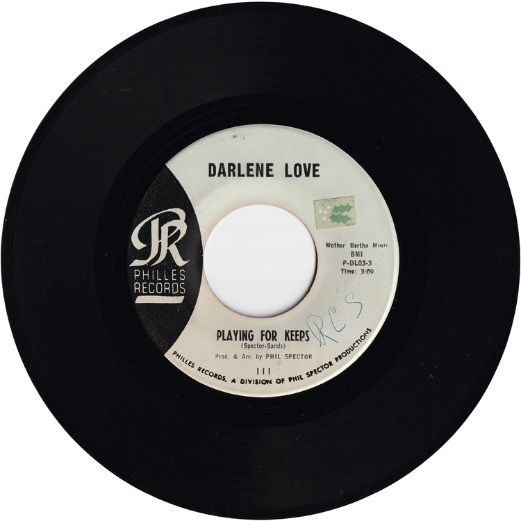 Darlene Love - (Today I Met) The Boy I'm Gonna Marry / Playing For Keeps