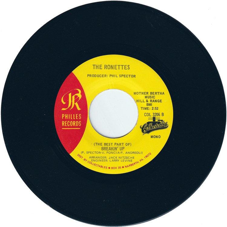 The Ronettes - Baby, I Love You / (The Best Part of) Breakin' Up (Re-Issue)