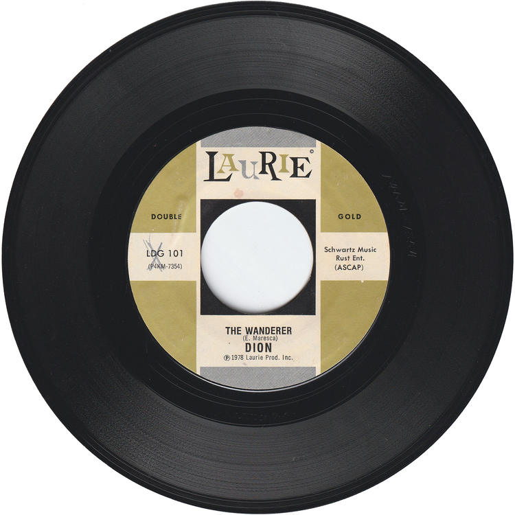 Dion - The Wanderer / Dion & The Belmonts - No One Know (Re-Issue)