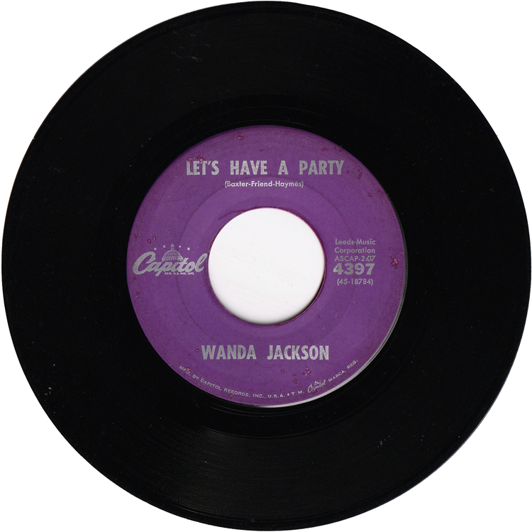 Wanda Jackson - Let's Have A Party / Cool Love