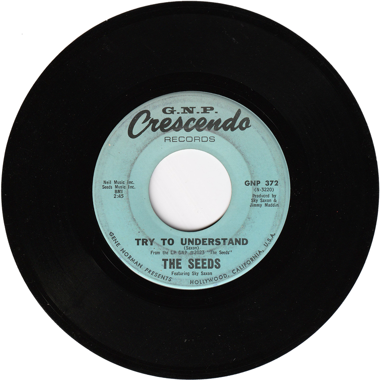 The Seeds - Pushin' Too Hard / Try To Understand