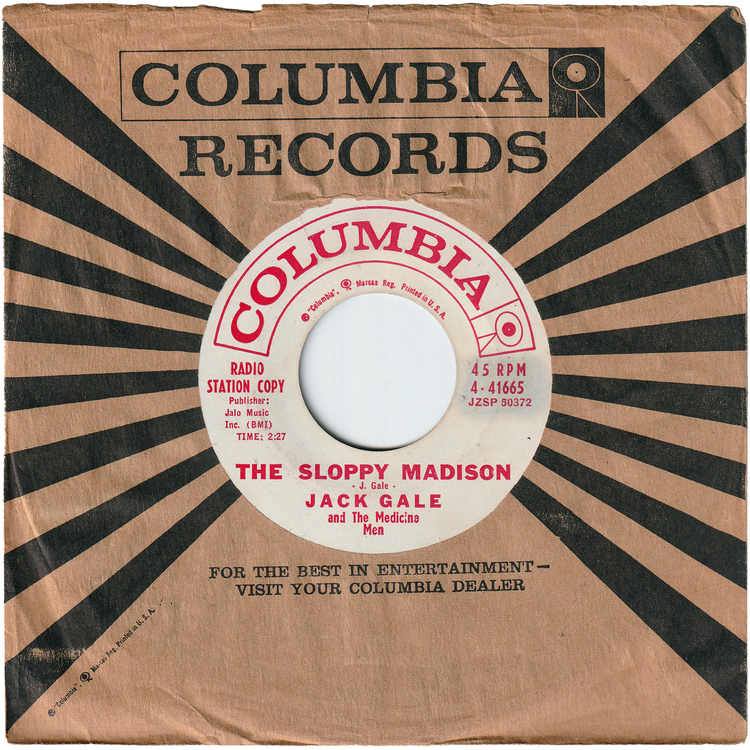 Jack Gale & The Medicine Men - The Sloppy Madison / The Medicine (Promo)