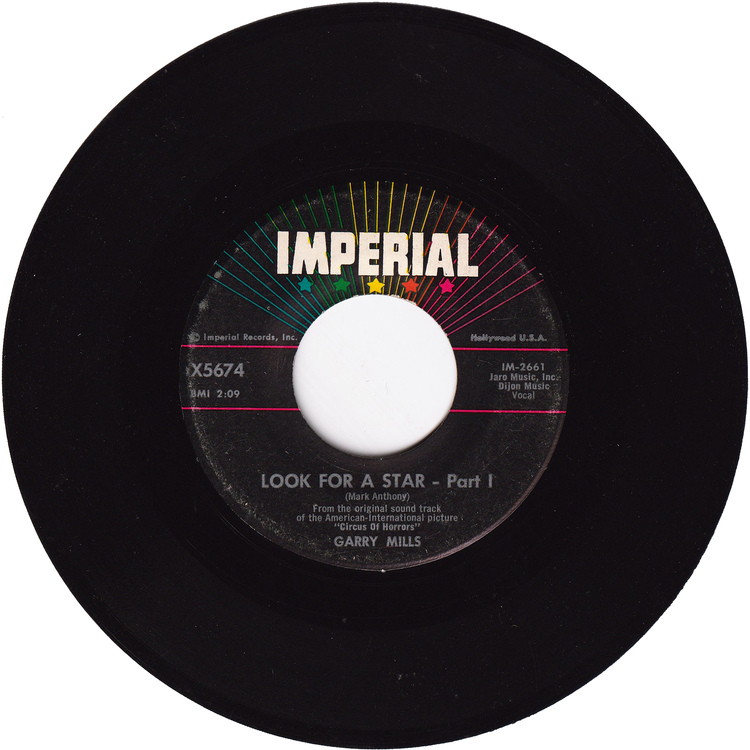 Garry Mills - Look For A Star Part 1 / Look For A Star Part 2