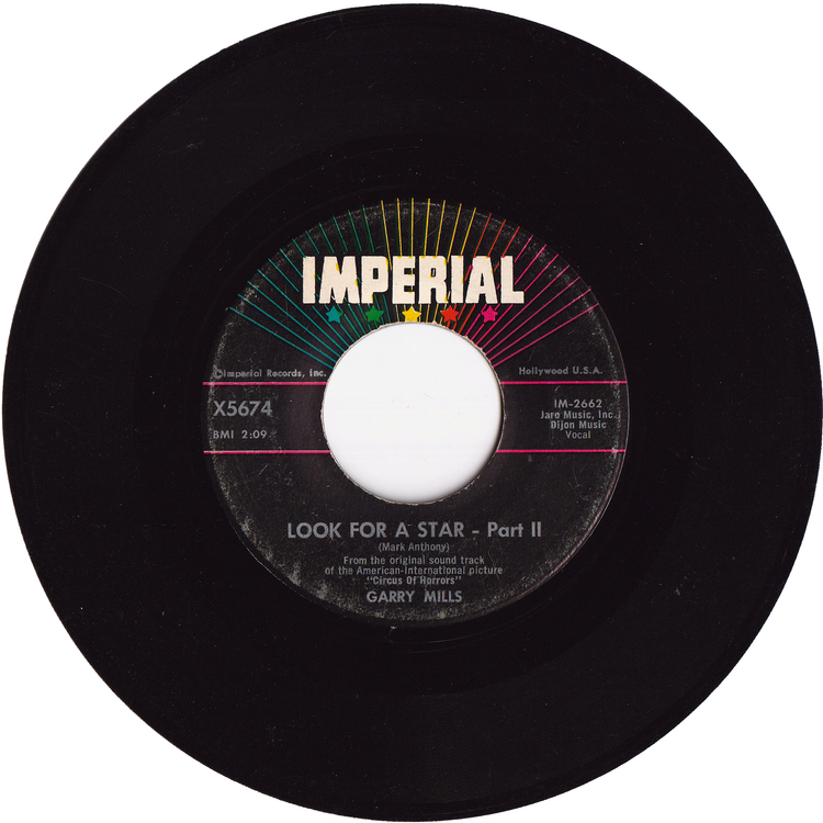 Garry Mills - Look For A Star Part 1 / Look For A Star Part 2