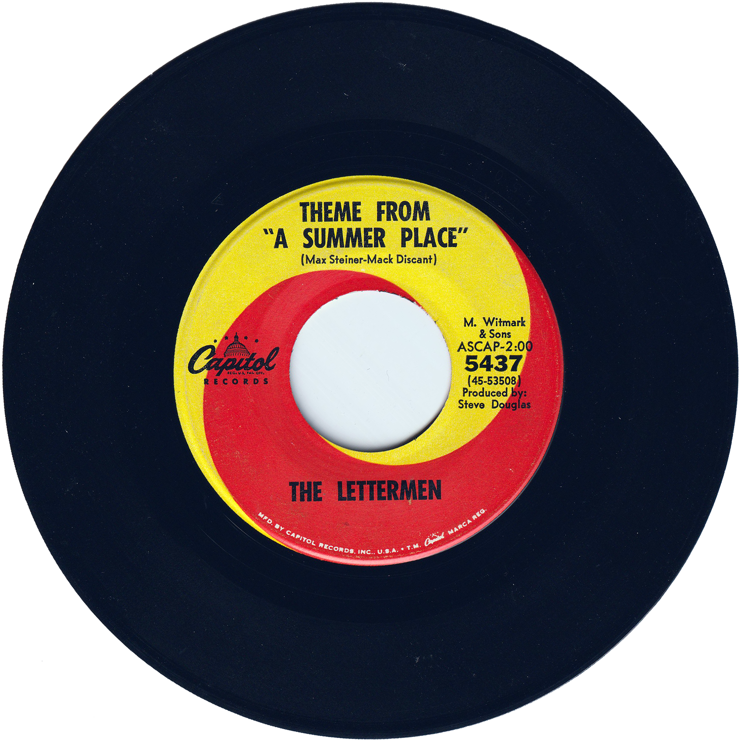 The Lettermen - Sealed With A Kiss / Theme From A Summer The Lettermen - Sealed With A Kiss / Theme From A Summer