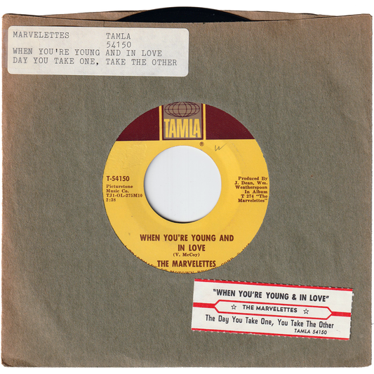 The Marvelettes - When You're Young & In Love / The Day You Take One, You Have To Take The Other