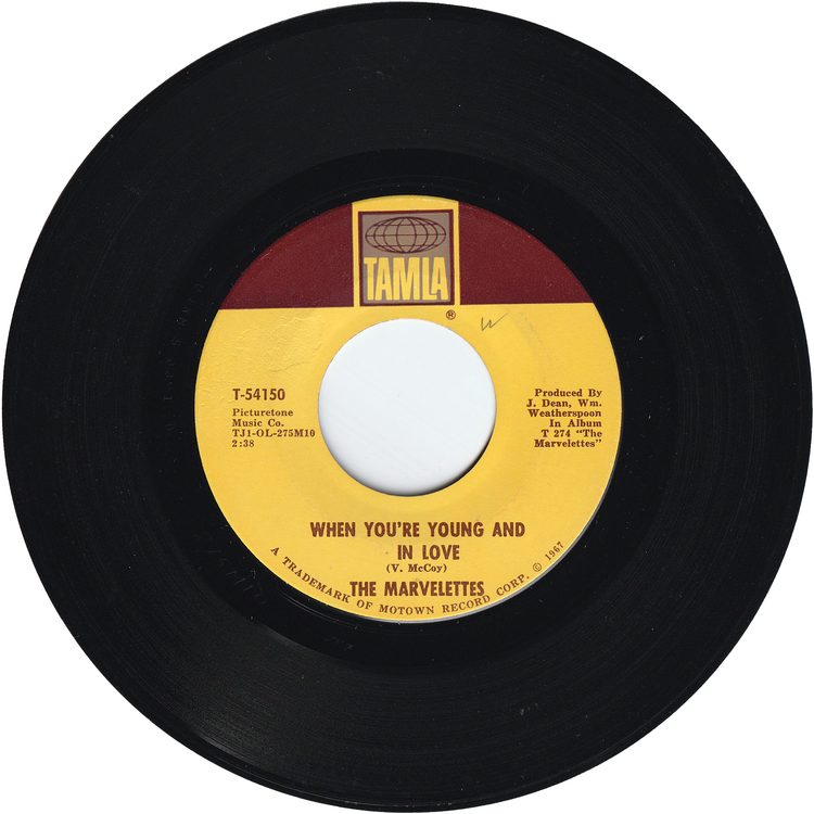 The Marvelettes - When You're Young & In Love / The Day You Take One, You Have To Take The Other