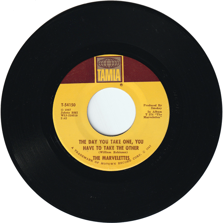 The Marvelettes - When You're Young & In Love / The Day You Take One, You Have To Take The Other