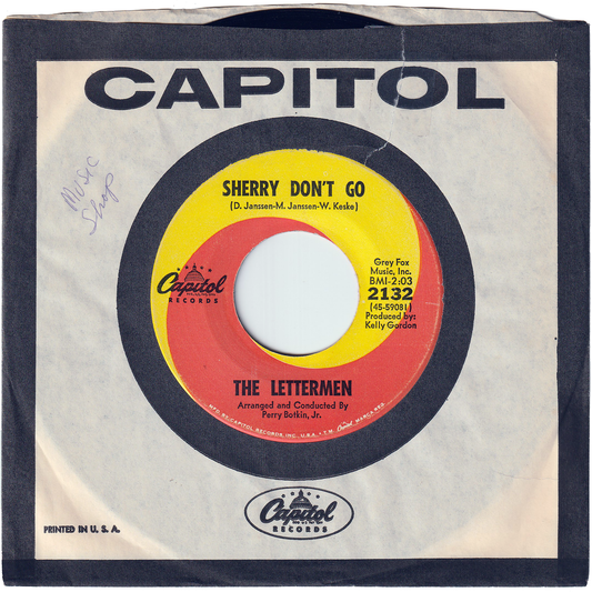 The Lettermen - Sherry Don't Go / Never My Love