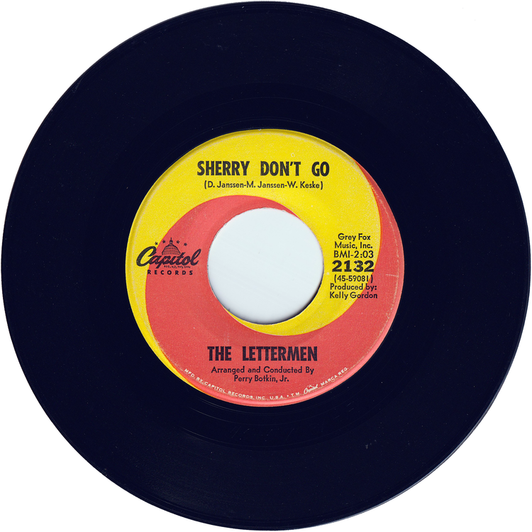 The Lettermen - Sherry Don't Go / Never My Love