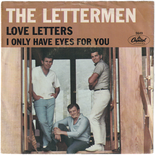 The Lettermen - Love Letters / I Only Have Eyes For You (w/PS)