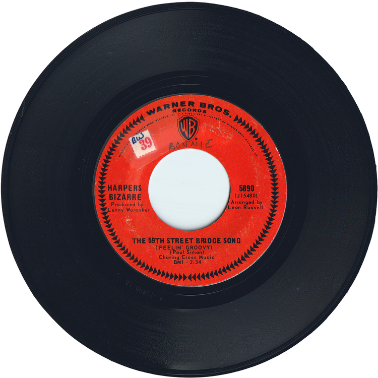 Harpers Bizarre - The 59th Street Bridge Song (Feelin' Groovy) / Lost My Love Today