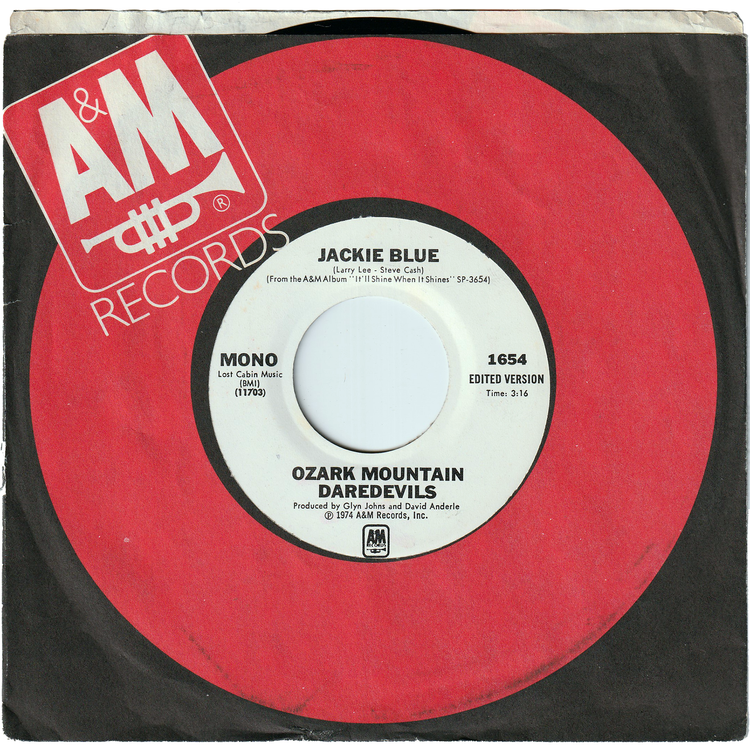 Ozark Mountain Daredevils - Jackie Blue (Mono) /Jackie Blue (Stereo) (Promo)