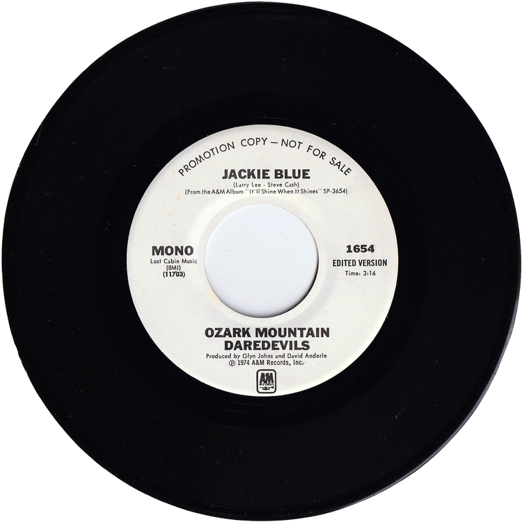 Ozark Mountain Daredevils - Jackie Blue (Mono) /Jackie Blue (Stereo) (Promo)