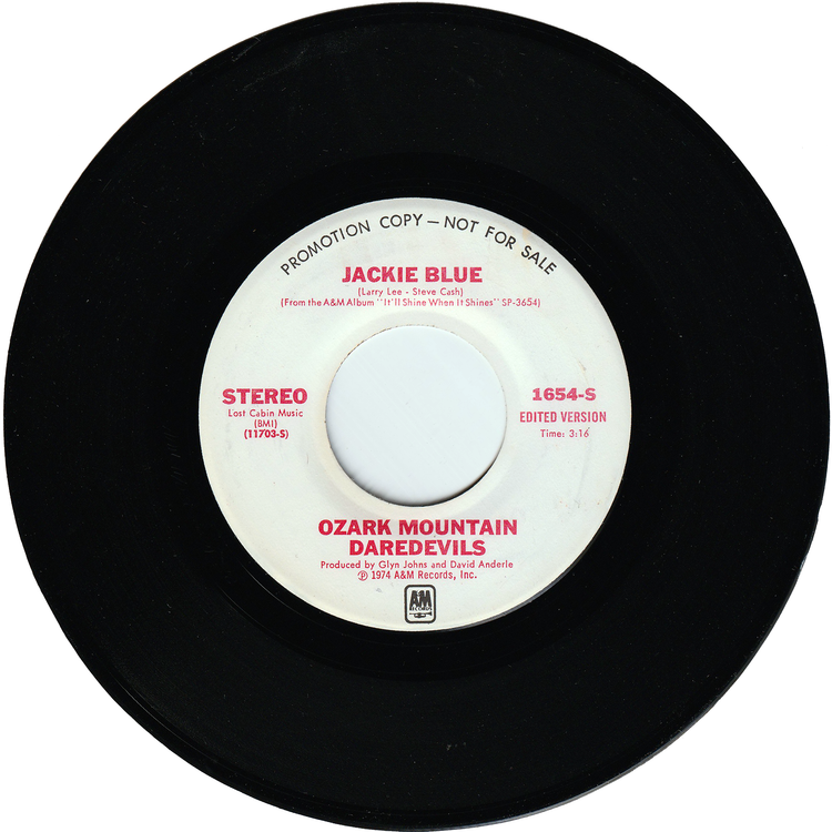 Ozark Mountain Daredevils - Jackie Blue (Mono) /Jackie Blue (Stereo) (Promo)