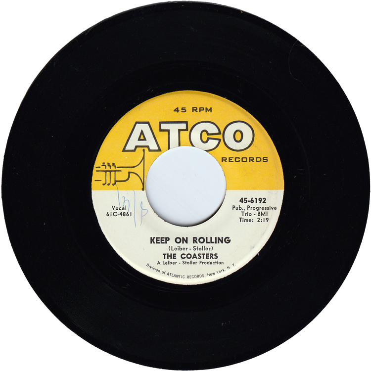 The Coasters - Little Egypt (Ying-Yang) / Keep On Rolling