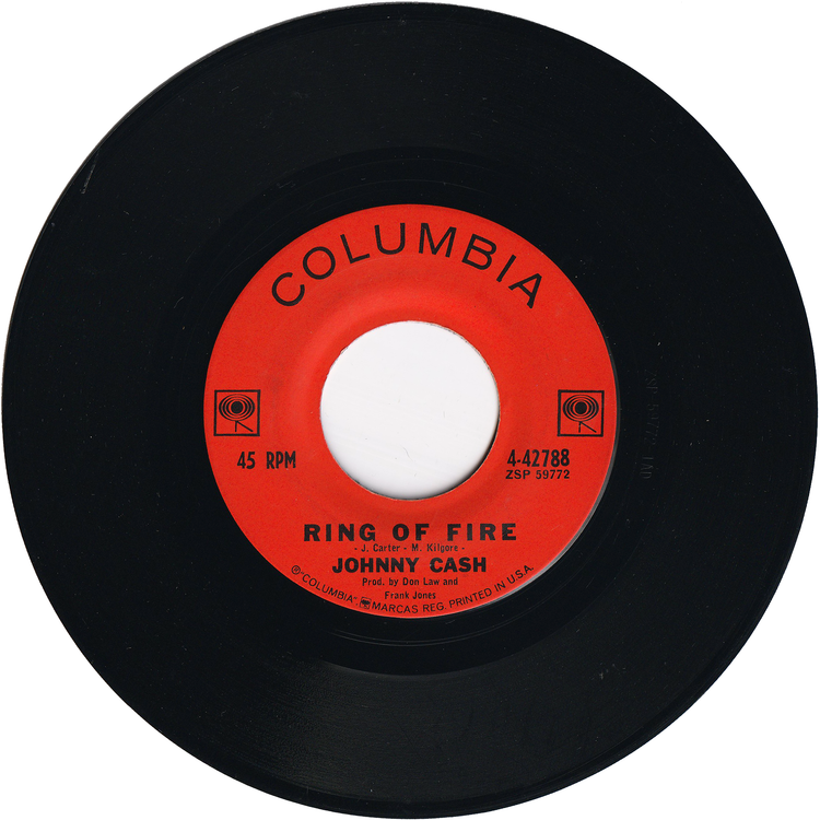 Johnny Cash - Ring Of Fire / I'd Still Be There