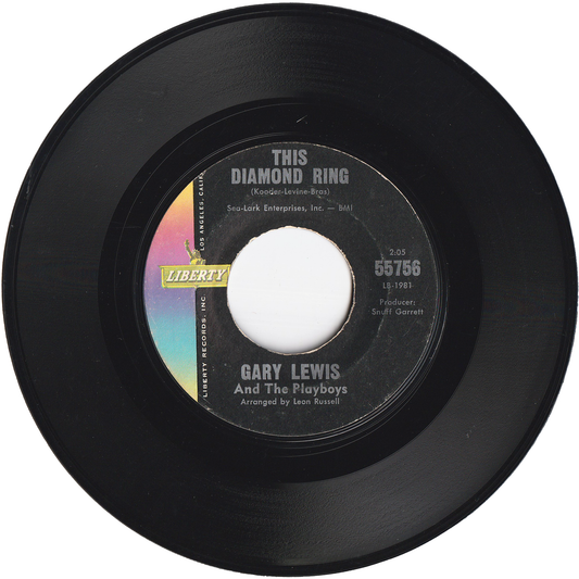 Gary Lewis & The Playboys - This Diamond Ring / Tijuana Wedding