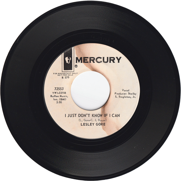 Lesley Gore - I Just Don't Know If I Can / Young Love (Promo)