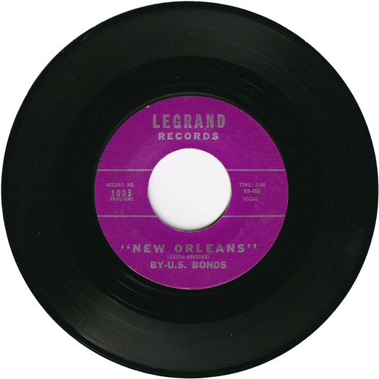 Gary "U.S." Bonds - New Orleans / Please Forgive Me (Purple label)