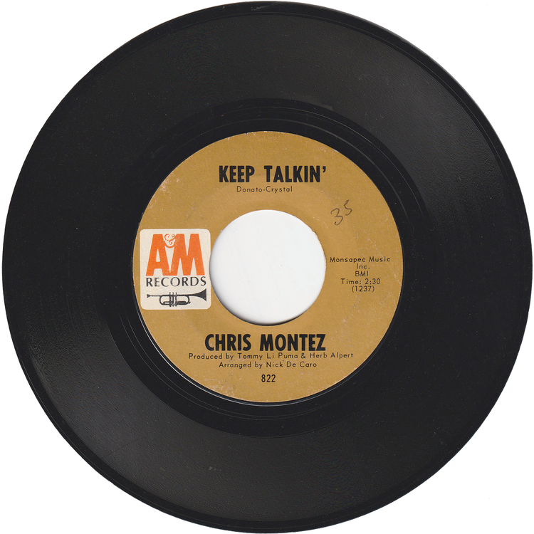 Chris Montez - Time After Time / Keep Talkin'