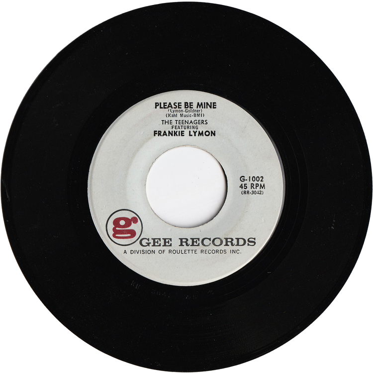 Frankie Lymon & The Teenagers - Why Do Fools Fall In Love / Please Be Mine (Gray label)