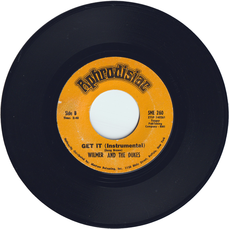 Wilmer Alexander Jr. & The Dukes - Give Me One More Chance / Get It