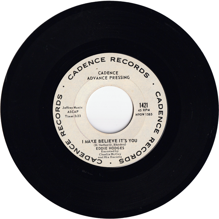 Eddie Hodges - (Girls, Girls, Girls) Made To Love / I Make Believe It's You (Promo)