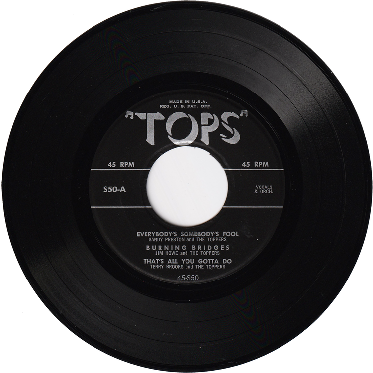 Various - Top Hit Tunes 99 cent [45rpm, 7inch, 10tracks, EP, w/PS]