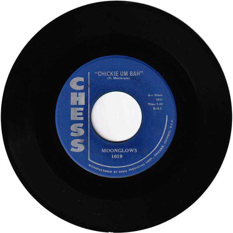 The Moonglows - We Go Together / Chickie Um Bah (2nd.press)