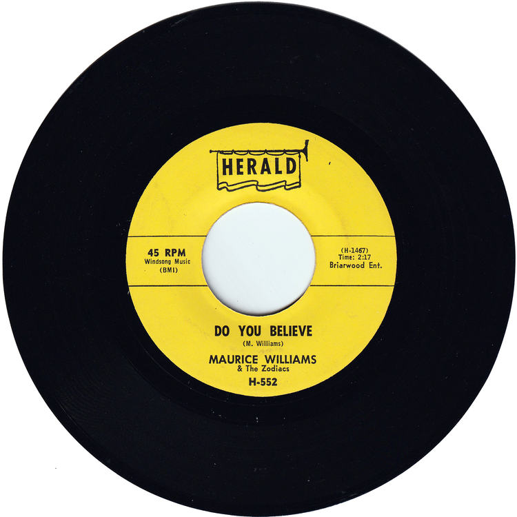 Maurice Williams & The Zodiacs - Stay / Do You Believe