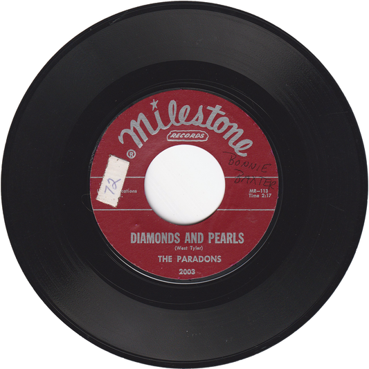 The Paradons - Diamonds & Pearls / I Want Love (1st.press)