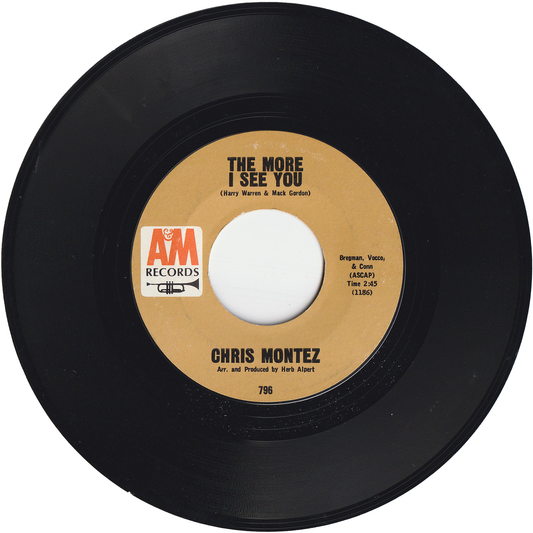 Chris Montez - The More I See You / You, I Love You