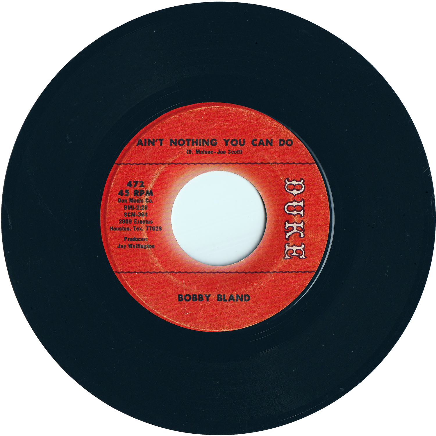 Bobby Bland - Ain't Nothing You Can Do / Do What You Set Out To Do Bobby Bland - Ain't Nothing You Can Do / Do What You Set Out To Do