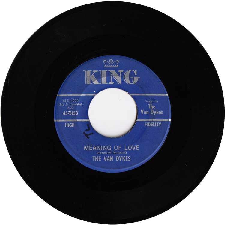 The Van Dykes - The Bells Are Ringing / Meaning Of Love [KING label, 2nd.press]