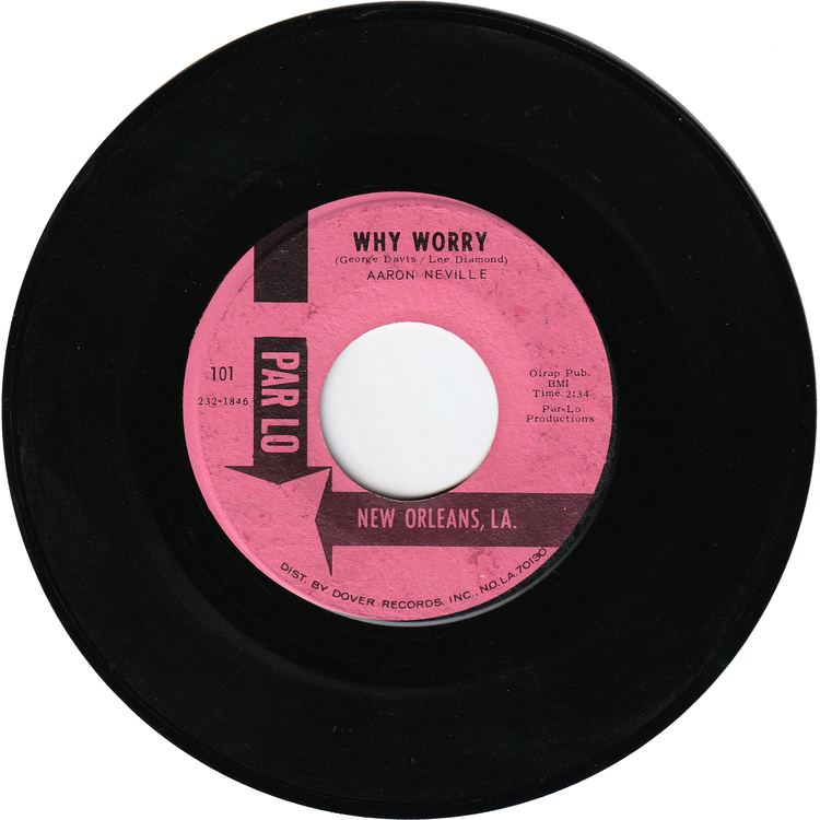 Aaron Neville (Arron Neville) - Tell It Like It Is / Why Worry (Pink label)