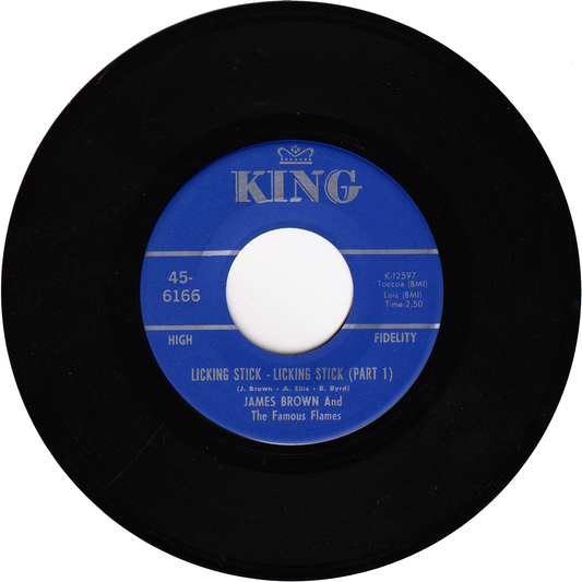 James Brown & The Famouns Flames - Licking Stick - Licking Stick Part 1 / Licking Stick - Licking Stick Part 2