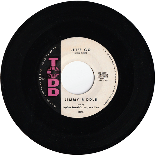 Jimmy Riddle - Let's Go / When My Dreamboat Comes Home