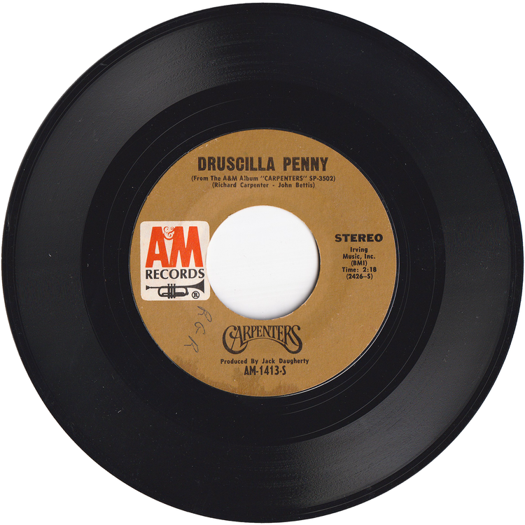 Carpenters - Sing / Druscilla Penny (w/PS)